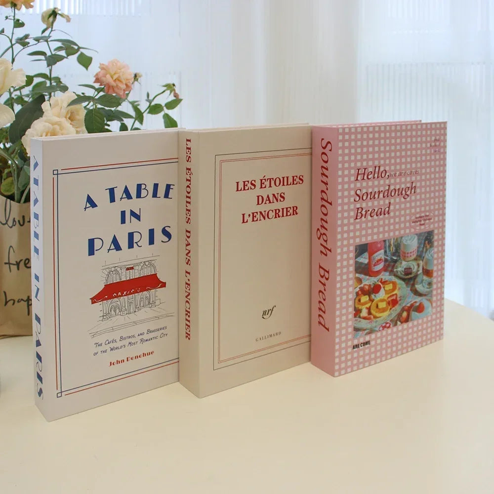 3 stuks mode nep boeken woonkamer decoratie designer boeken