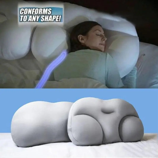 All-Round Eivormig Wolk Kussen Zacht Bed Kussen