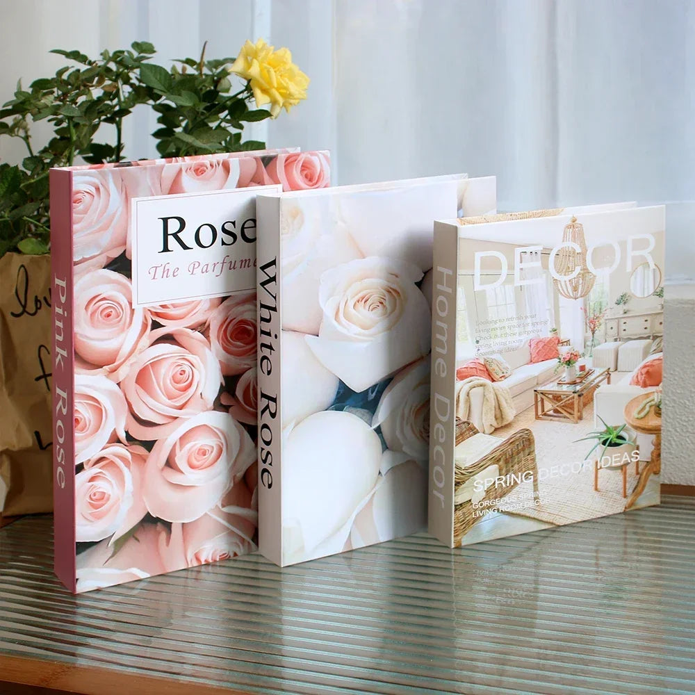 3 stuks mode nep boeken woonkamer decoratie designer boeken
