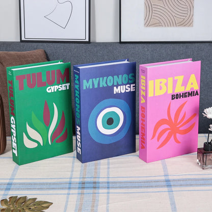 3 stuks mode nep boeken woonkamer decoratie designer boeken