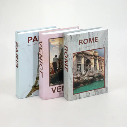 3 stuks mode nep boeken woonkamer decoratie designer boeken