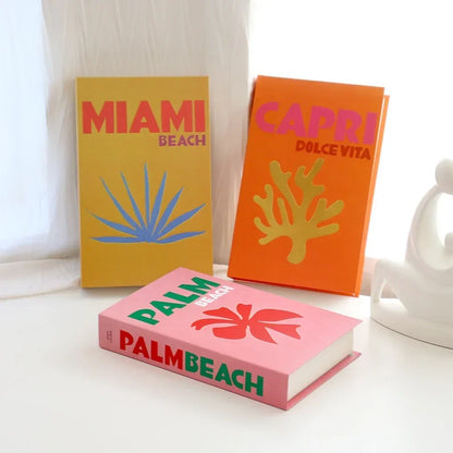 3 stuks mode nep boeken woonkamer decoratie designer boeken