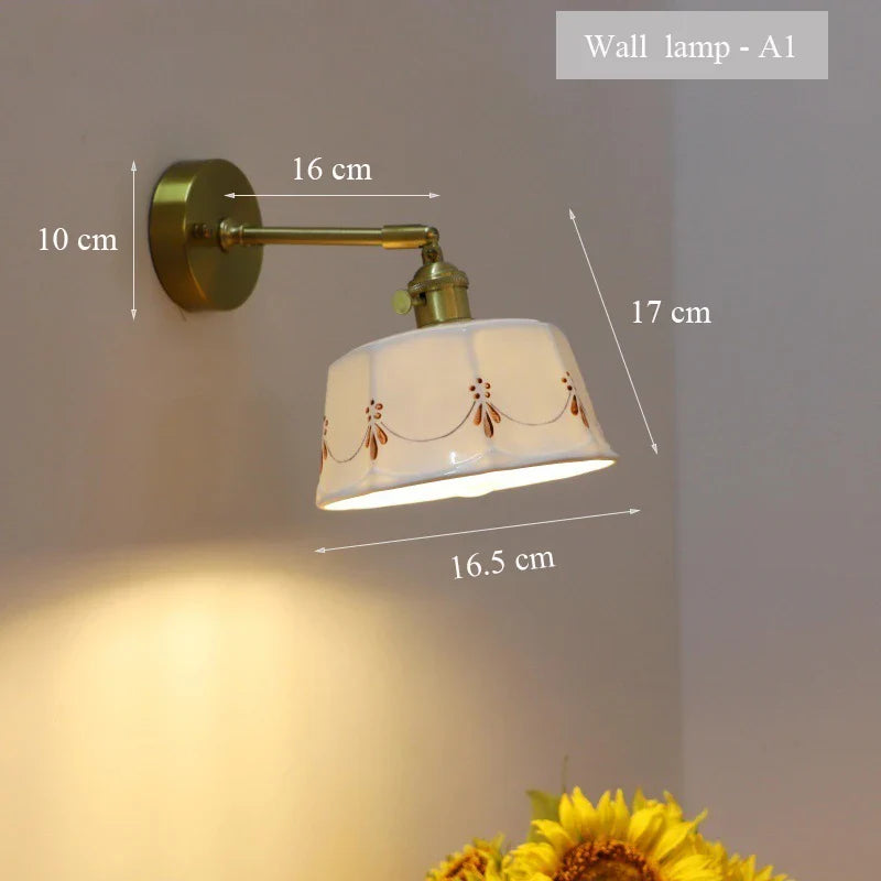 ZenGlow - Japanse Retro Wandlamp met Trekschakelaar