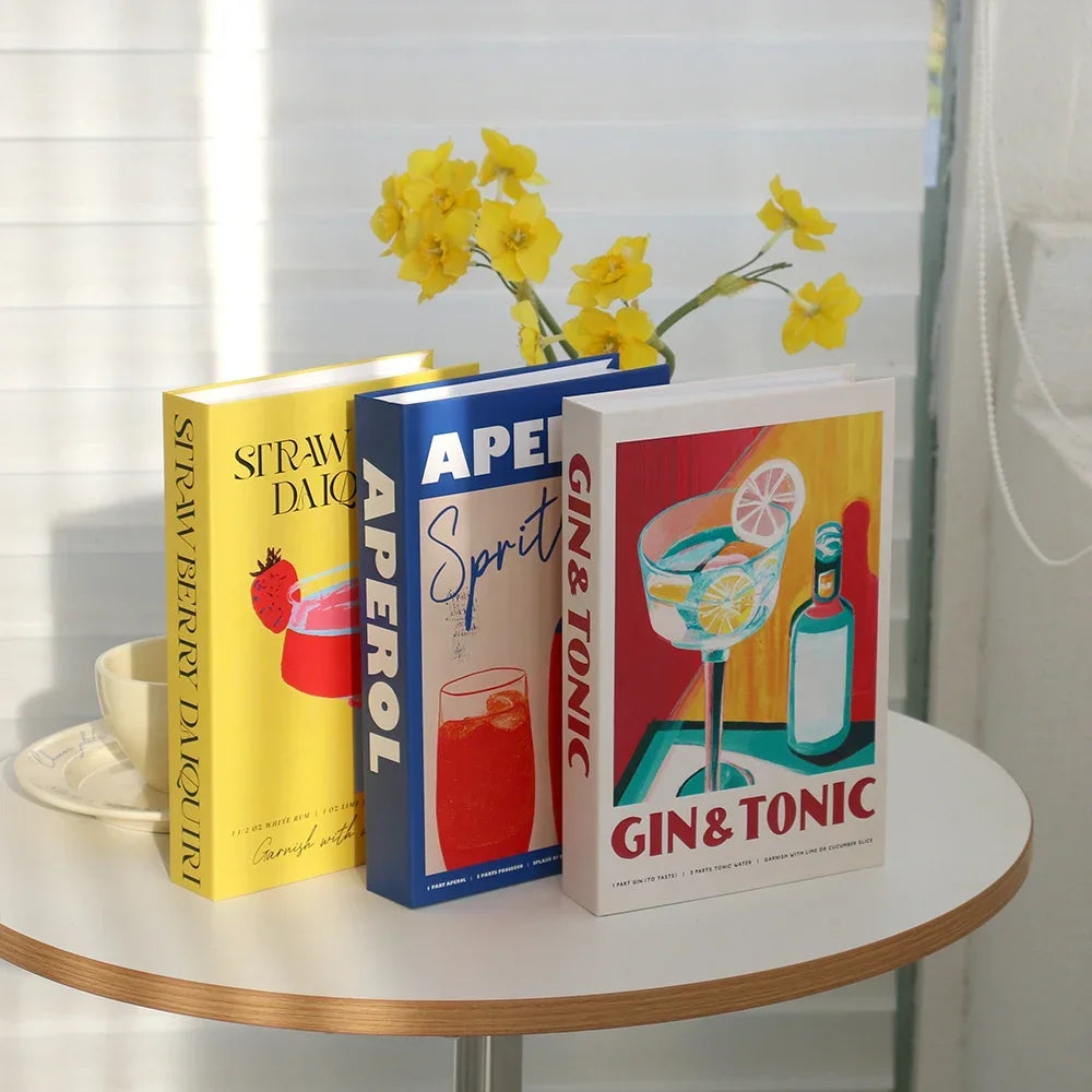 3 stuks mode nep boeken woonkamer decoratie designer boeken