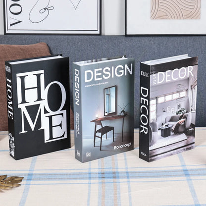 3 stuks mode nep boeken woonkamer decoratie designer boeken