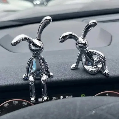 2Pc Lange-Oren Konijn Dubbele Beeld Cartoon Decoratie Accessoires Woonkamer