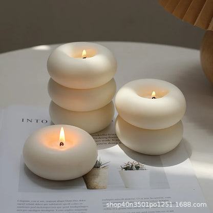 Donut Cirkels Aromatherapie Kaarsen