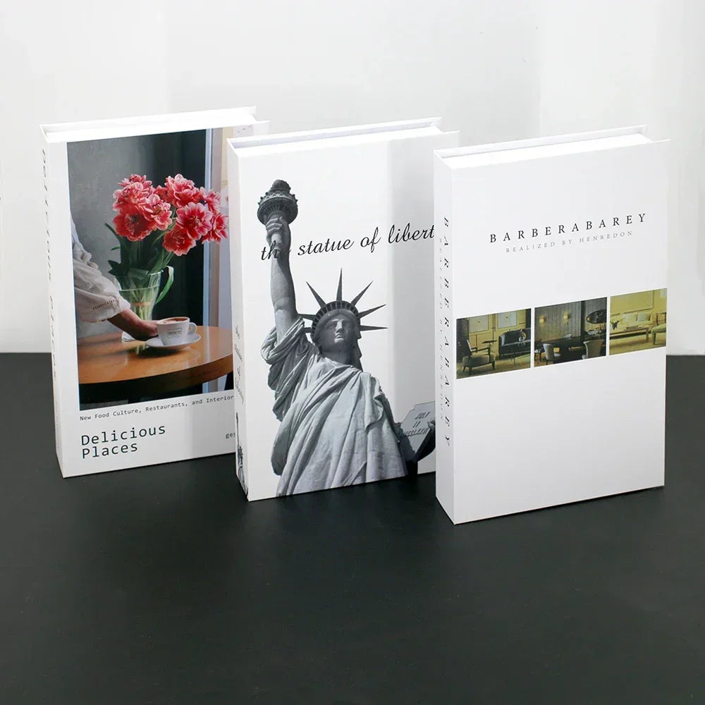 3 stuks mode nep boeken woonkamer decoratie designer boeken