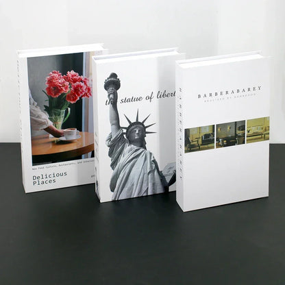 3 stuks mode nep boeken woonkamer decoratie designer boeken