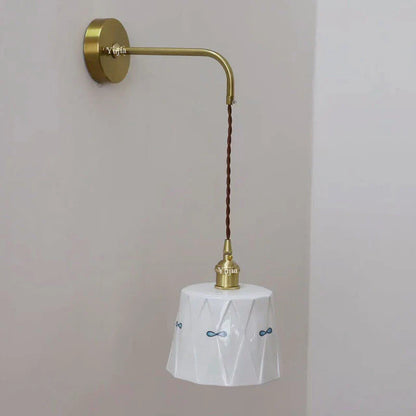 ZenGlow - Japanse Retro Wandlamp met Trekschakelaar