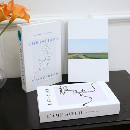 3 stuks mode nep boeken woonkamer decoratie designer boeken