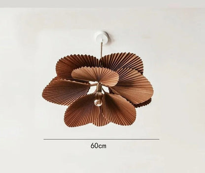 Art deco flower chandelier
