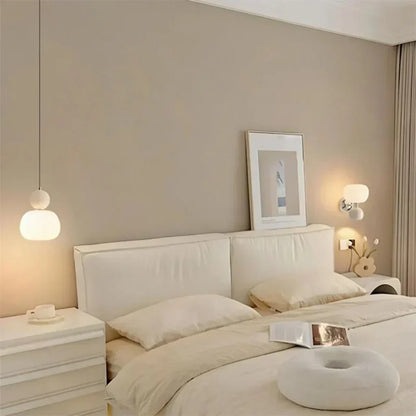 Art Deco Hanglamp – Bauhaus Design – Metaal & PMMA – G9 – Verkrijgbaar in Crème, Chroom, Groen & Rood