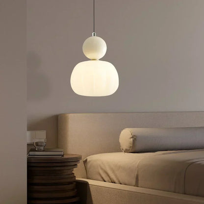 Art Deco Hanglamp – Bauhaus Design – Metaal & PMMA – G9 – Verkrijgbaar in Crème, Chroom, Groen & Rood