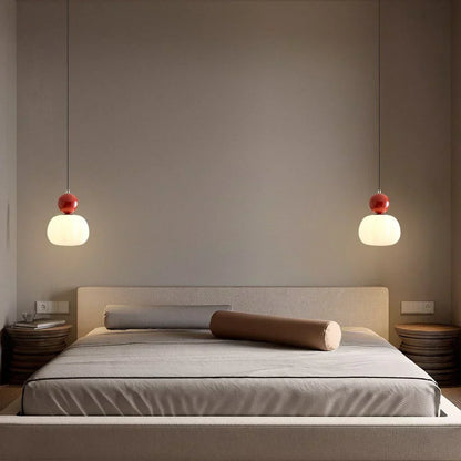 Art Deco Hanglamp – Bauhaus Design – Metaal & PMMA – G9 – Verkrijgbaar in Crème, Chroom, Groen & Rood