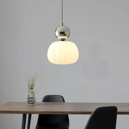 Art Deco Hanglamp – Bauhaus Design – Metaal & PMMA – G9 – Verkrijgbaar in Crème, Chroom, Groen & Rood