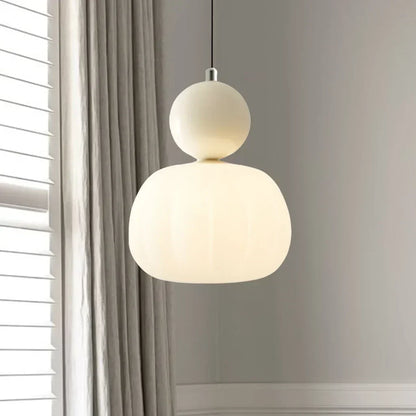 Art Deco Hanglamp – Bauhaus Design – Metaal & PMMA – G9 – Verkrijgbaar in Crème, Chroom, Groen & Rood