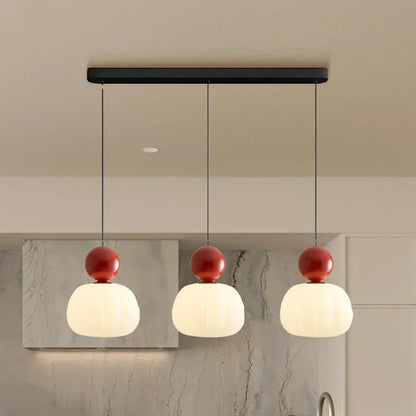 Art Deco Hanglamp – Bauhaus Design – Metaal & PMMA – G9 – Verkrijgbaar in Crème, Chroom, Groen & Rood