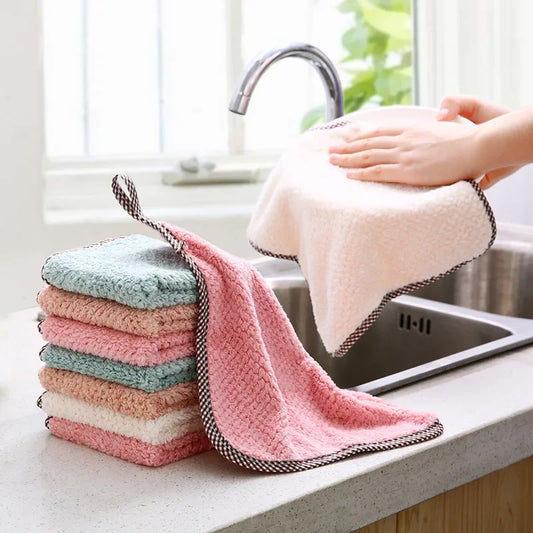 Superabsorberend Microfiber Vaatdoek Zeer Efficiënt Zakdoek