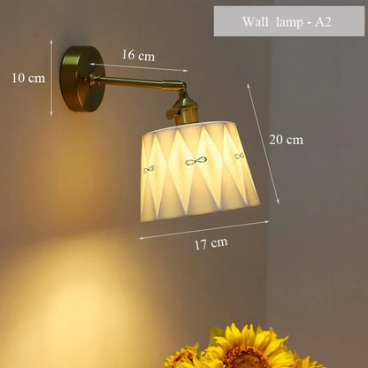 ZenGlow - Japanse Retro Wandlamp met Trekschakelaar
