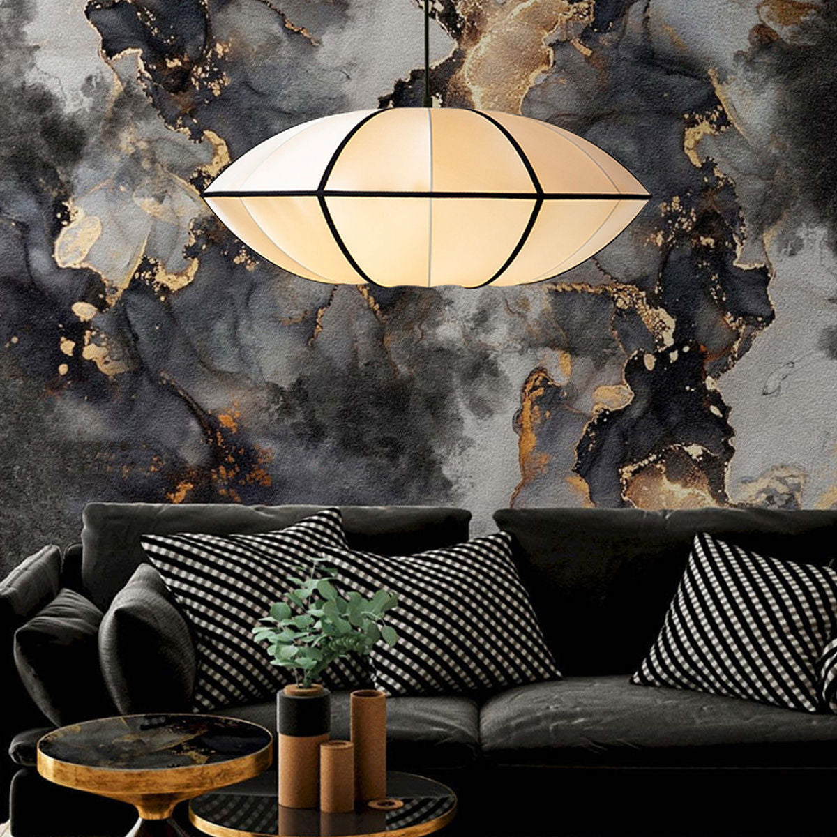 Zijde Hanglamp