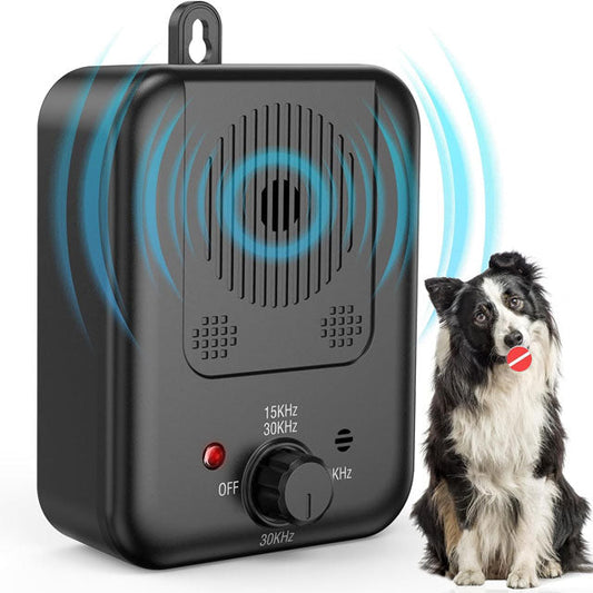 Ultrasone Anti-Blaf Apparaat voor Honden – Stil, Veilig en Weerbestendig met Instelbare Frequenties