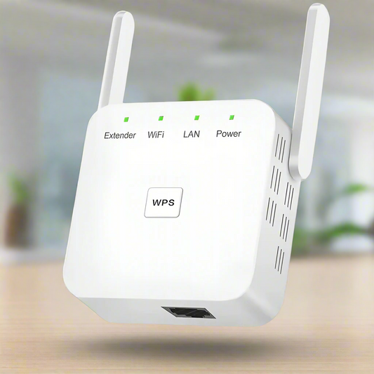 WiFi Versterker voor Thuis – Sterk en Snel Draadloos Internet zonder Dode Hoeken
