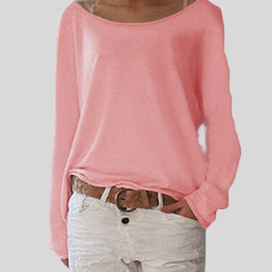 Zachte Elegante Sweater met Ronde Hals