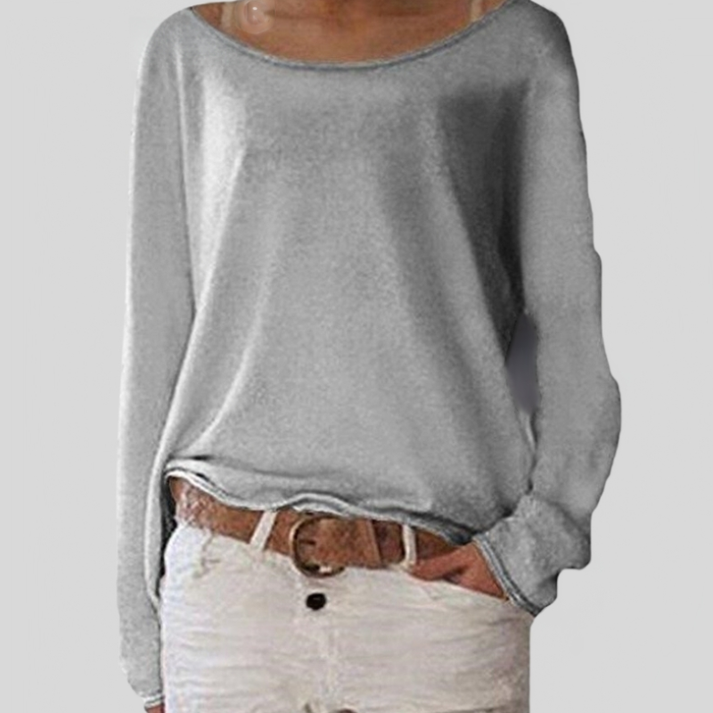 Zachte Elegante Sweater met Ronde Hals