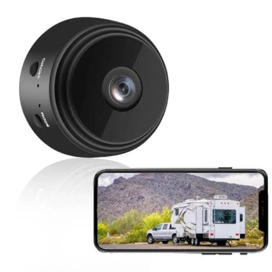 Draadloze Achteruitrijcamera met Magneet – 720P HD, Nachtzicht, Bewegingsdetectie & App-Connectie – Zonder WiFi of Bekabeling