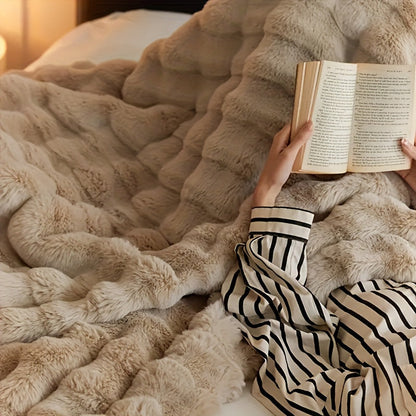 Luna Fleece - Luxe Faux Fur Dekentje