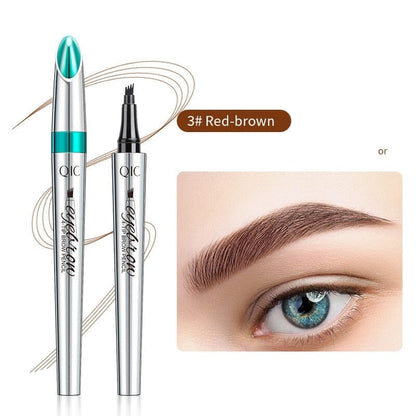 ArchDefine 3D Waterproof Wenkbrauwpen met 4-Puntige Tip – Langhoudend Microblading Effect zonder Pijn