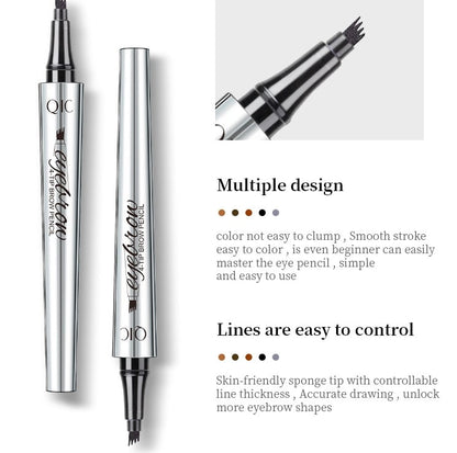 ArchDefine 3D Waterproof Wenkbrauwpen met 4-Puntige Tip – Langhoudend Microblading Effect zonder Pijn