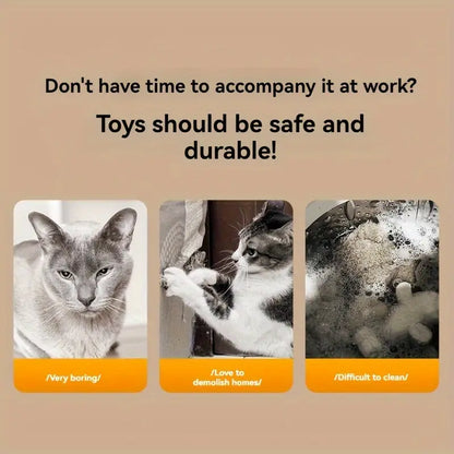 Slimme Interactieve Kattenbal – USB Oplaadbaar Speeltje met Bewegingssensor