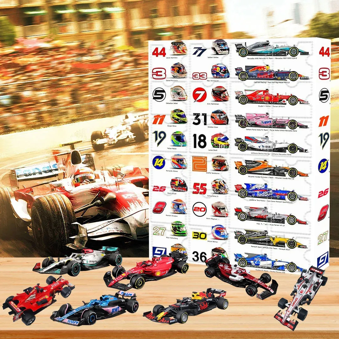 F1 Adventskalender – Dagelijkse Verrassingen en Collectibles voor Formule 1 Fans – Perfect voor de Countdown naar Kerst