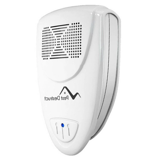 Ultrasone Muizenverjager – Plug-in Ongediertebestrijder voor Binnengebruik, Kind- & Dierveilig, Geluidsloos