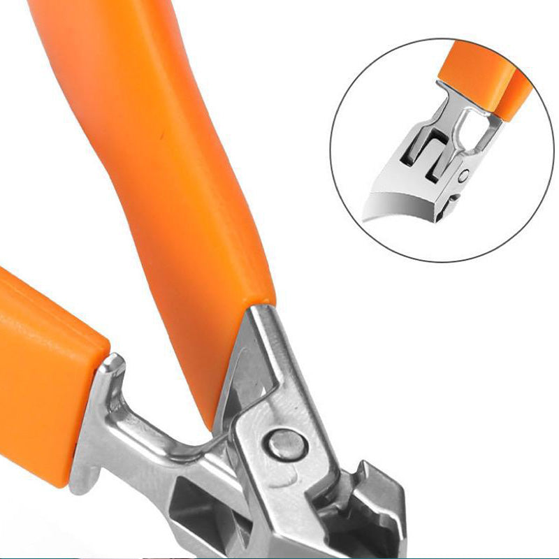 TitanClip Nagelknipper – Voor Dikke & Ingegroeide Nagels – Senioren & Professioneel Gebruik – Roestvrij Staal – Anti-Splash – Ergonomisch